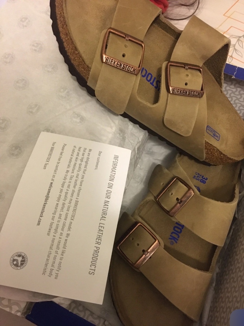 Birkenstock Sandals Arizona Clogs 38 size 6-6.5